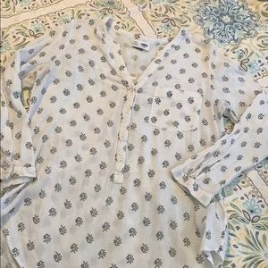 White tunic/cover-up